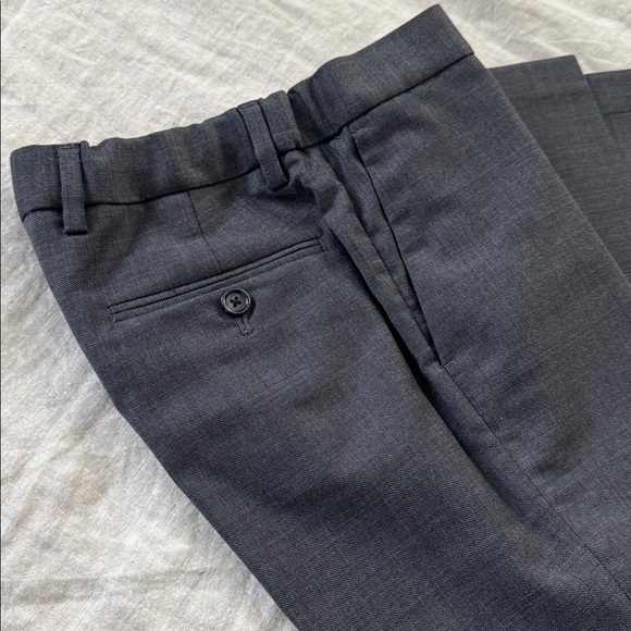 J. Crew Kids Boys Ludlow Wool blend Gray Suit, 10 pant/ 12 jacket - Picture 5 of 10